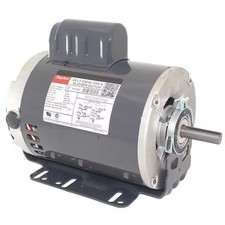 Dayton 24C182 Belt Drive Motor, 1 Speed, Open Dripproof, Cradle Base Mount, 1 picture