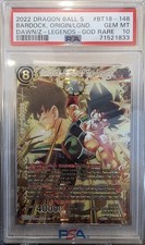 Dragon Ball Super - Bardock Origin of the Legend God Rare BT18-148 PSA 10 picture