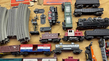 Lionel O Gauge Postwar Train Set Lot 2020 Steam Loco, Cars, Track, Accessories picture
