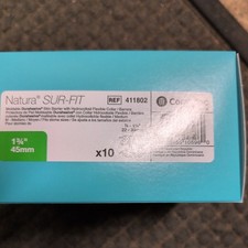 10ct  ConvaTec 411802 Natura Sur-Fit Moldable Skin Barrier 9/30 exp date picture