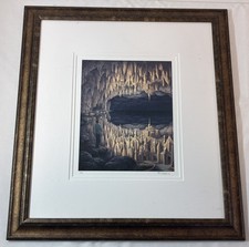 ROB GONSALVES framed print ~ AS ABOVE, SO BELOW ~ SIGNED numbered 7/300 picture