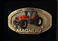 Case IH MX270 Magnum Tractor Collectible Belt Buckle 1998 Limited Edition CIH picture
