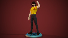 F.ART ACTION FIGURES 3D AKIRA FUDO - DEVILMAN _no color picture