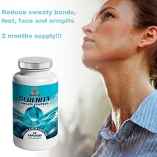 Serenity Reduce Excess Sweating Capsules (60), Reduce Sweaty Hands & Feet picture