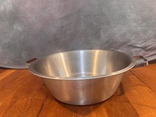 VOLLRATH 72120 12 quart stainless steel utility bowl vintage Pre Owned USA wi  picture