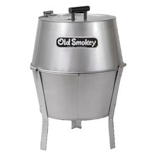 Old Smokey 18 Inch Charcoal Grill Portable Round BBQ Kettle Smoker Made in US picture