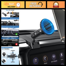 Metal Magnetic Phone Mount for Chevy Silverado HD 2019-2026, 7