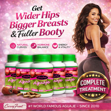 BIGGER BOOTY, BREAST & HIPS 100% GENUINE Aguaje Curvy Fruit PILLS x 5 Months picture