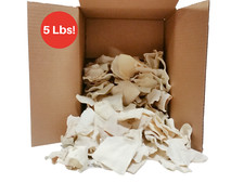 American Buffalo Rawhide Chips | 5 lbs Bulk | 100% Natural Dog Chews picture
