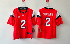 Nike Denver Broncos Pat Surtain II #2 in game jersey all colors with C patch picture
