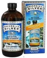 Sovereign Silver Bio-Active Silver Hydrosol 16 oz Immune Support picture