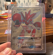 Pokemon TCG Scizor GX SV72/SV94 Hidden Fates Shiny Vault Holo English 210 HP picture
