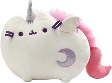 GUND Pusheen Super Pusheenicorn Unicorn Sound Lights Plush Stuffed Animal White picture