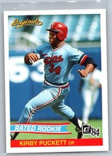 2002 Donruss Originals #8 Kirby Puckett What If Rookies picture