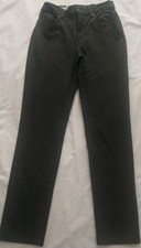 NWT GLORIA VANDERBILT GREY AMANDA SLIM KNIT PONTE TAPERED LEG HIGH RISE PANTS  6 picture