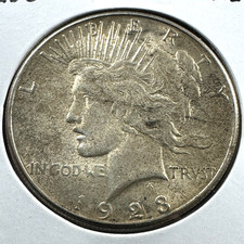 1923-S $1 Silver Peace Dollar (90738) picture