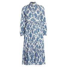 NWT ELIE TAHARI Beckett Shirtdress MSRP $595 at Saks / Size 2 / Perfect 4 Summer picture
