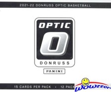 2021/22 Panini Donruss Optic Basketball EXCLUSIVE JUMBO FAT CELLO Box-180 Cards picture