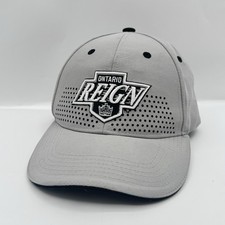 Ontario Reign Hat Gray AHL Hockey Adjustable Strap Melonwear Baseball Cap picture