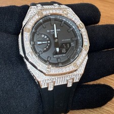 Customized Authentic Casio G Shock GA2100 Bust Down Watch Rubber Strap picture