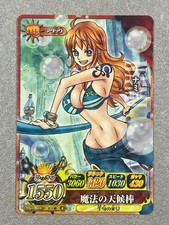 One Piece Berry Match IC Nami Holo IC1-08 R Vintage One Piece Card Carddass picture