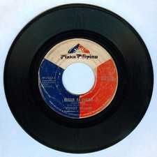 Philippines YOYOY VILLAME Nasaan Ka Darling OPM 45 rpm Vinyl Record picture