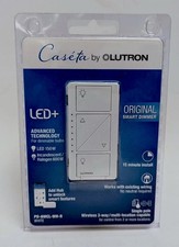 Lutron Caseta Original Smart Dimmer Switch - White PD-6WCL-WH-R picture