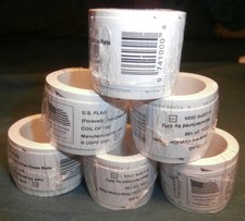 6 rolls of 100 USPS stamps total 600 pcs. picture