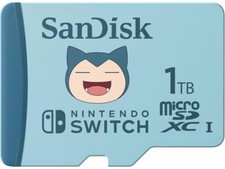 SanDisk Pokémon 1TB microSDXC Flash Card for Nintendo Switch Model SDSQXAO-1T00- picture