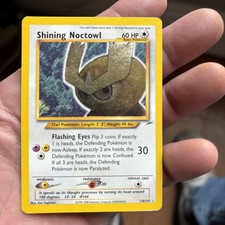 Shining Noctowl 110/105 Neo Destiny Holo Secret Rare Unlimited English 60 HP picture