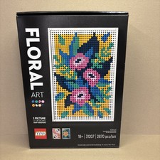 NEW LEGO Floral Art (31207) “1 Picture 3 Designs” FACTORY SEALED picture