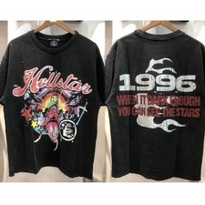 Remake 1996 Hellstar 2 side black T shirt Reprint tee Graphic tee picture