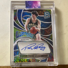 Panini 2023-24 Spectra Rick Barry Auto Meta Prizm /25 #ILS-RBY Warriors picture