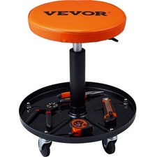 Mechanic Stool, 250 LBS Rolling Pneumatic Creeper Garage/Shop Seat, Adjustable  picture