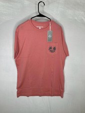 Southern Shirt Mens Large Pink Get Lost Tee Pocket Beach Sunset Graphic NEW picture