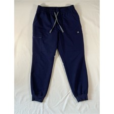 Figs Navy Blue Uman Cargo Joggers Womens Medium Scrub Pants W23SW2013 picture