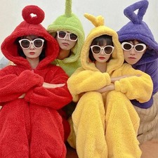 KIDS TELETUBBIES COSTUME DISI ONESIS LALA COSPLAY JUMPSUIT PAJAMA HALLOWEEN GIFT picture