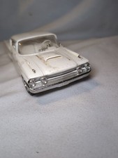 Vintage 1960 Mercury PARK LANE White 2 Door Plastic Model Salesman Sample READ picture