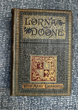 COOL 1889 Lorna Doone Romance Exmore Hard Bound With Many Drawings picture