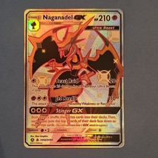 Naganadel GX SV63/SV94 Hidden Fates Shiny Vault Full Art Holo Eng 2019 picture