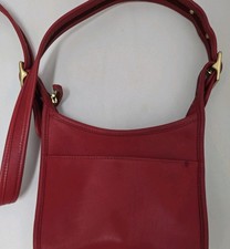 Small Coach Legacy Red Leather Vintage Bag   picture