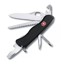 Victorinox One Hand Trekker Lockblade Swiss Army Knife, 12 Functions, Black picture