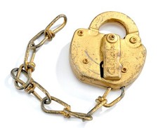 Vintage 1935 Adlake L&N (Louisville-Nashville) Railroad Lock-Switch Padlock picture