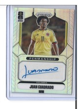2026 Prizm World Cup Penmanship Silver #P-JC Juan Cuadrado Colombia AUTO /75 picture