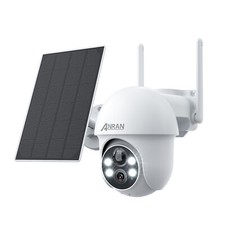 ANRAN Outdoor Wireless Security Camera Wifi 360° PTZ Solar Battery Powered IP66 picture