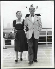 EDDIE CANTOR VINTAGE ORIGINAL PHOTO HOLLYWOOD ACTOR 1959 ELEGANT PORTRAIT picture