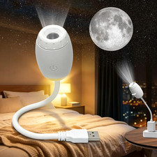 2-in-1 Galaxy Projector Night Light - Starry Sky Lamp for Kids & Adults picture