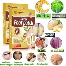 20Pcs Foot Detox Patches Foot Pads for Stress Relief Better Sleep Care Plaster picture