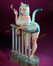 2Versions Yani Neko 3D Print Model Kit Garage Kit Figure Unpainted Unpainted GK picture