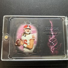 2021 Wild Card Alumination Trevor Lawrence Numbered 12/50 picture